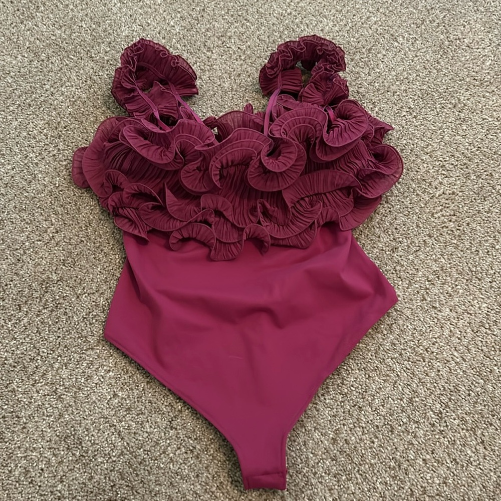 NWOT free people for the frill bodysuit